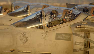 McDonnell-Douglas AV-8B+ (R)-27-MC Harrier 165591 of VMA-513 Flying Nightmares, January 15, 2011
